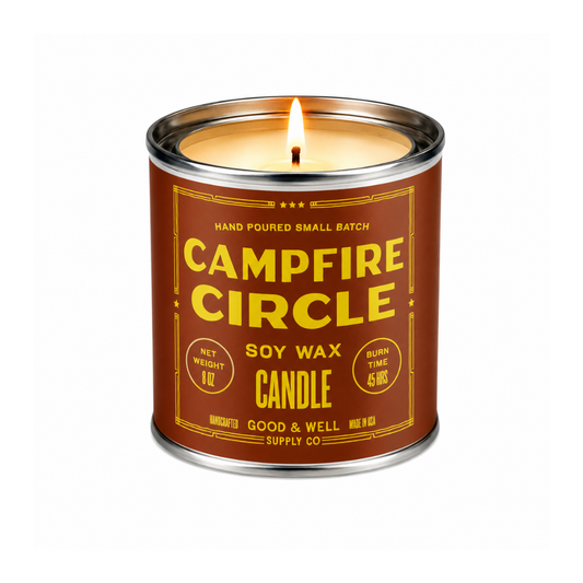 Campfire Circle Soy Candle