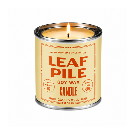 Leaf Pile Soy Candle