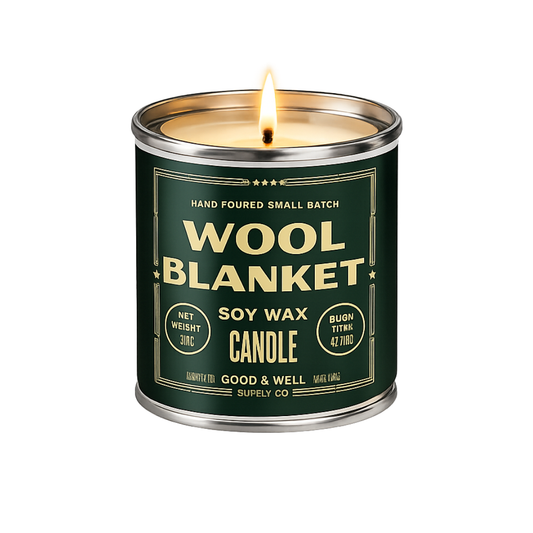 Wool Blanket Soy Candle