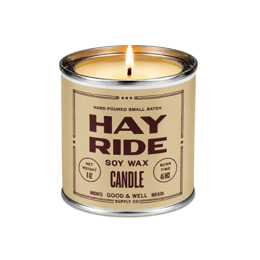 Hay Ride Soy Candle