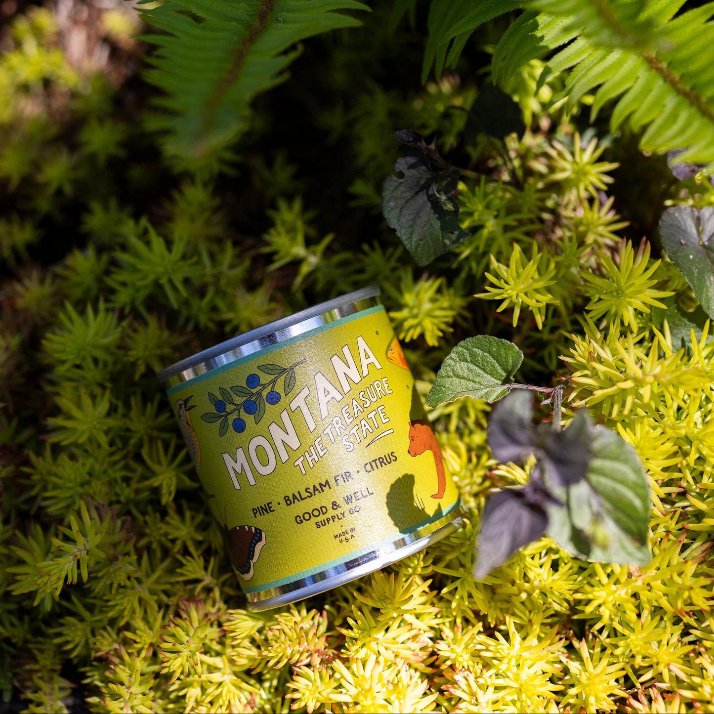 Montana State Candle