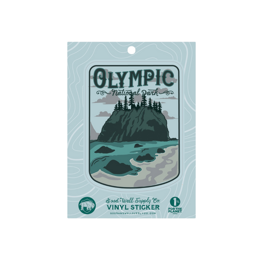 Olympic National Park Vinyl Sticker