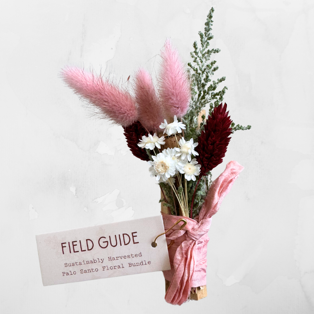 Pink Cloud Palo Santo Floral Bundle