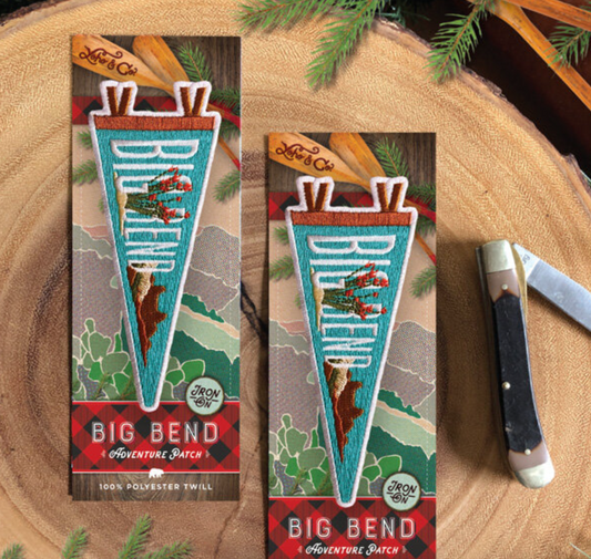 Big Bend National Park Mini Pennant Patch