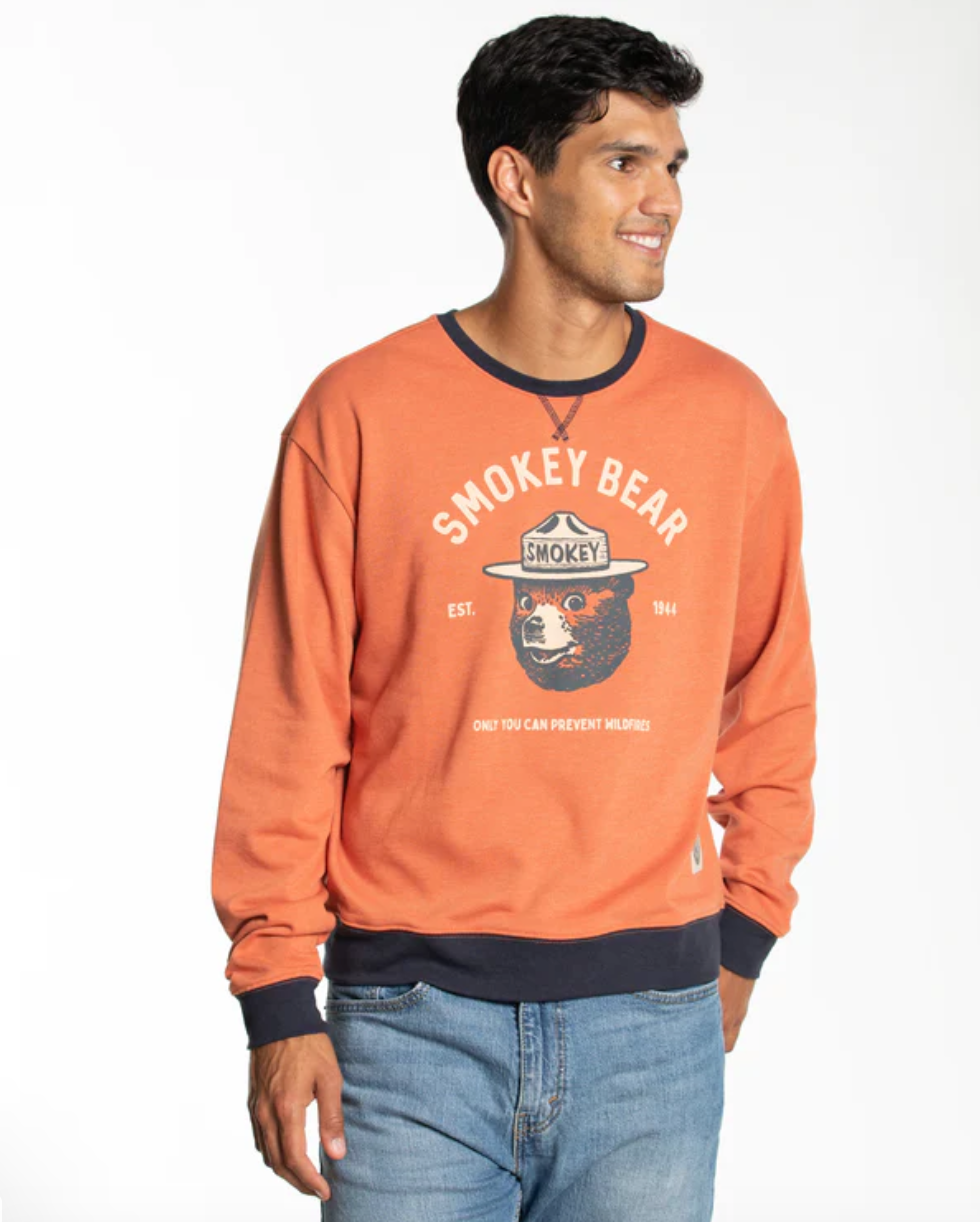 Smokey Bear Varsity Crewneck Sweatshirt