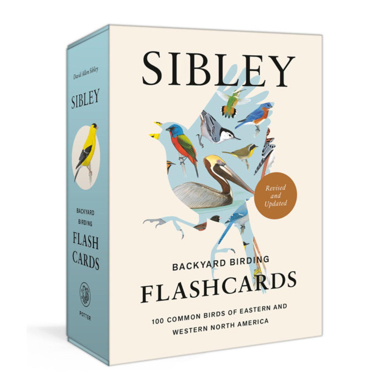 Sibley Backyard Birding Flashcards