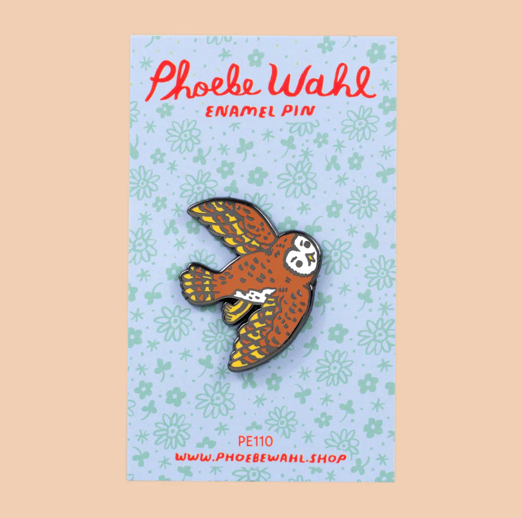 Otis the Owl Enamel Pin