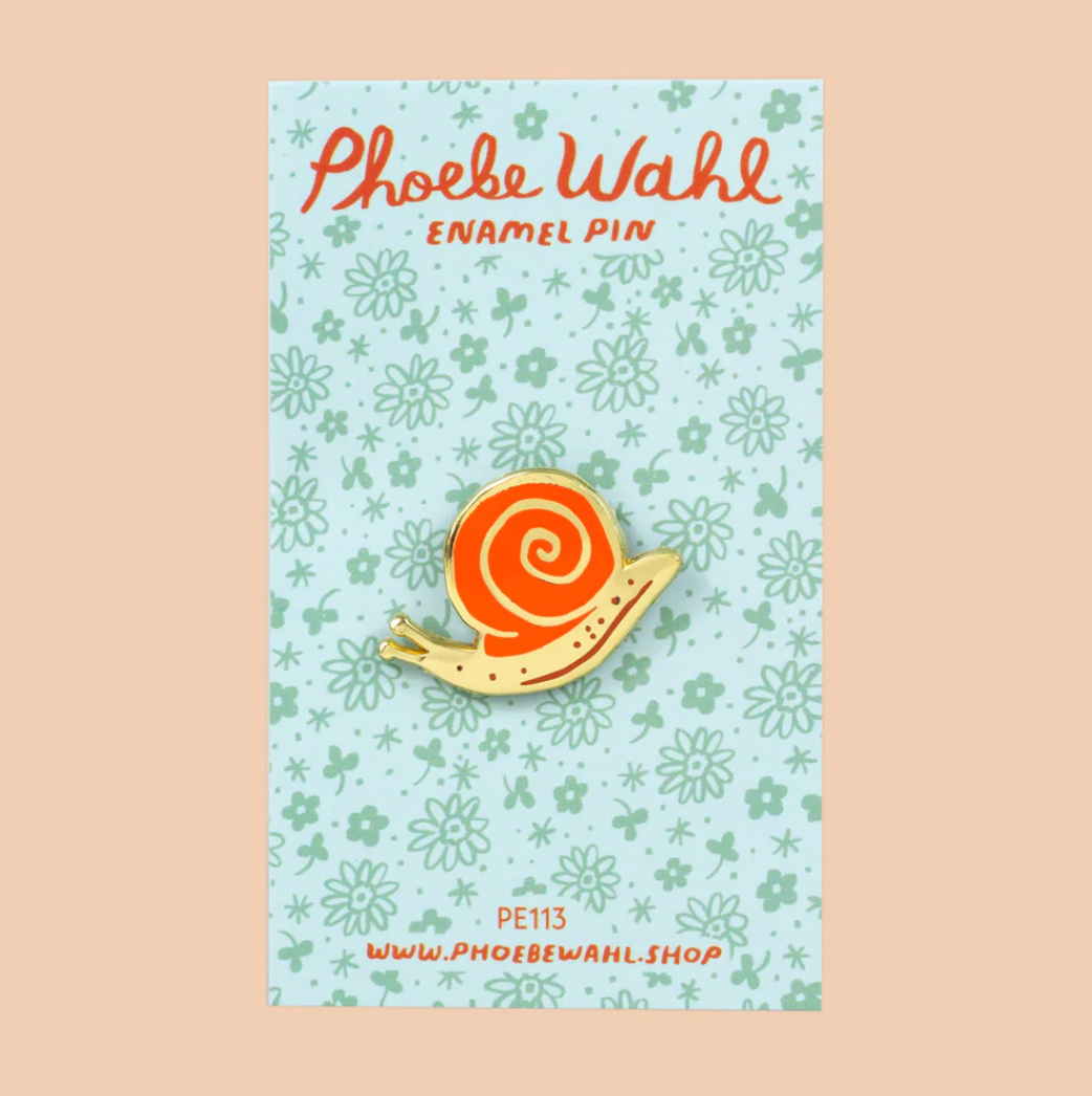 Snail Enamel Pin