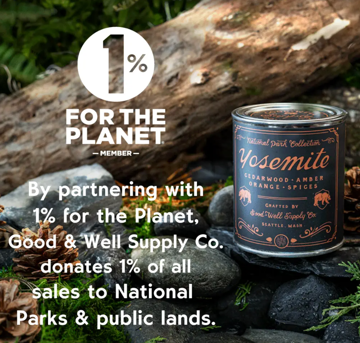 Isle Royale National Park Candle