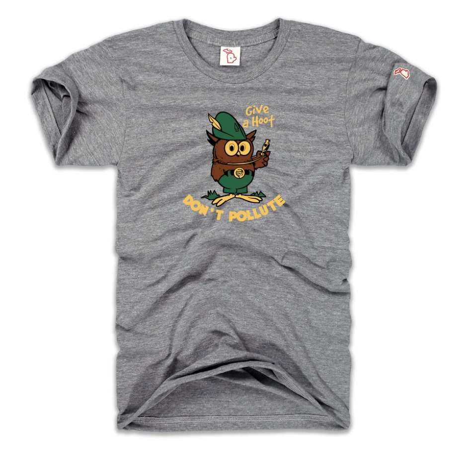 Woodsy Owl Give a Hoot Tee