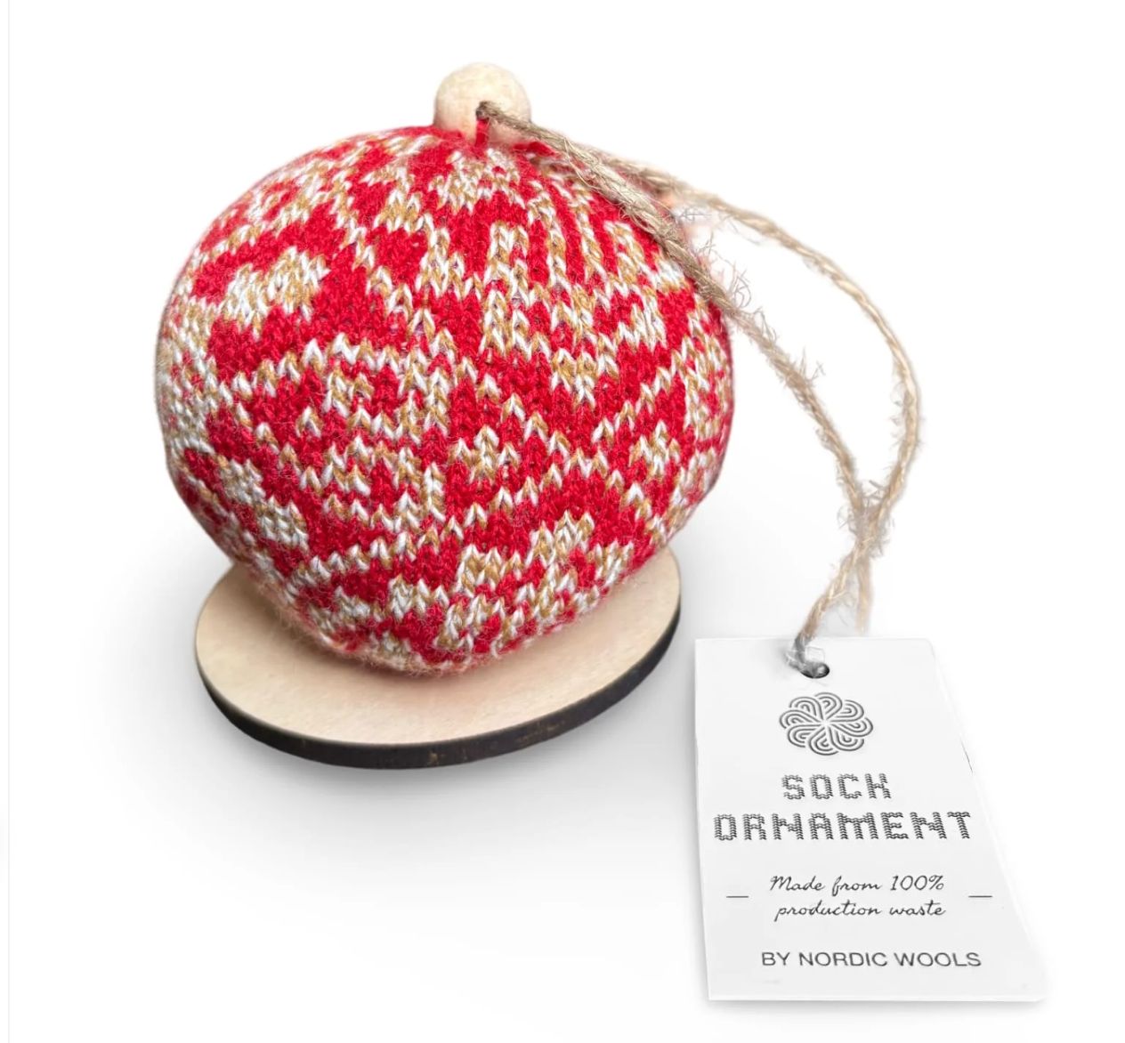 Nordic Wool Holiday Ornament