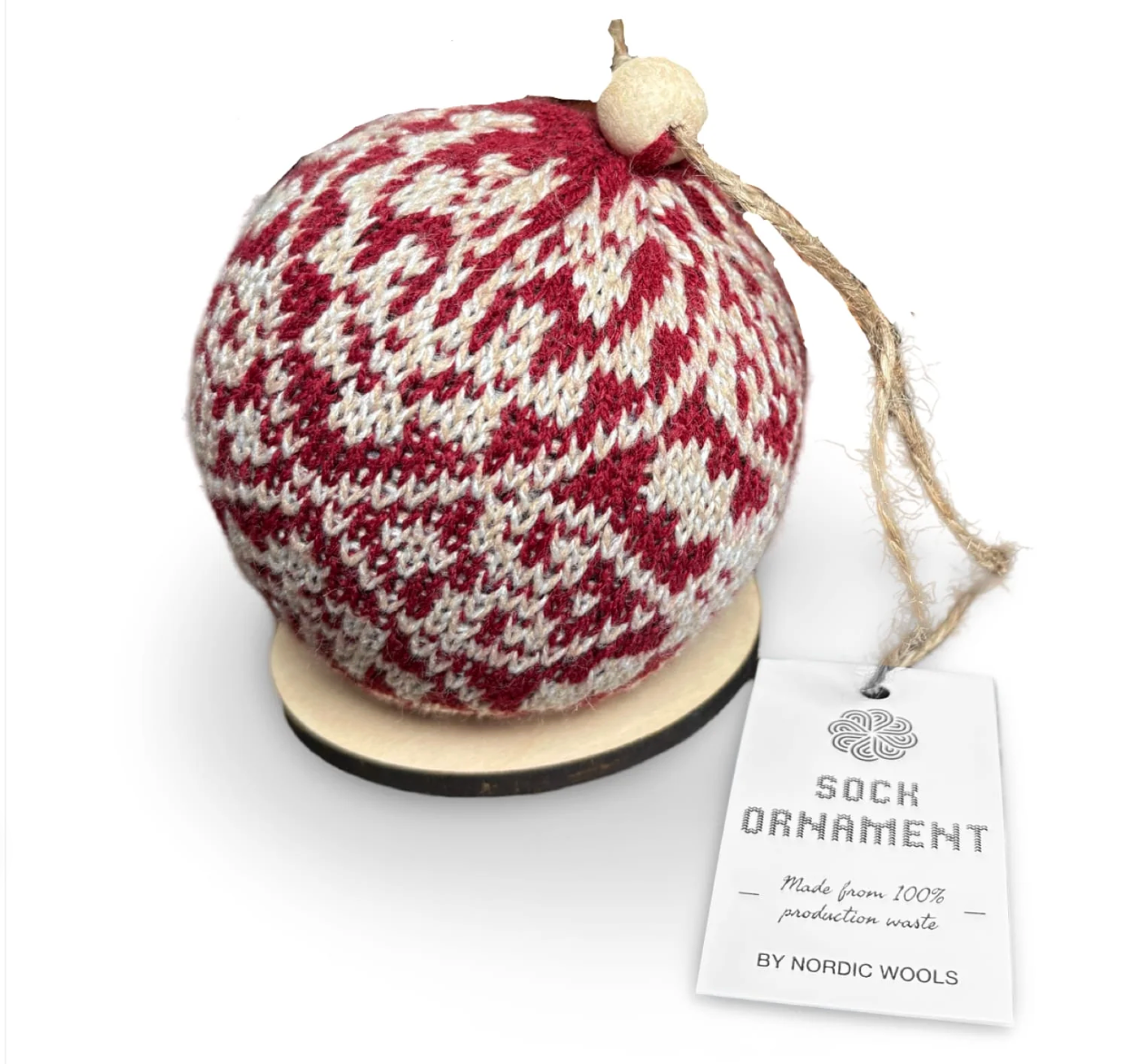 Nordic Wool Holiday Ornament