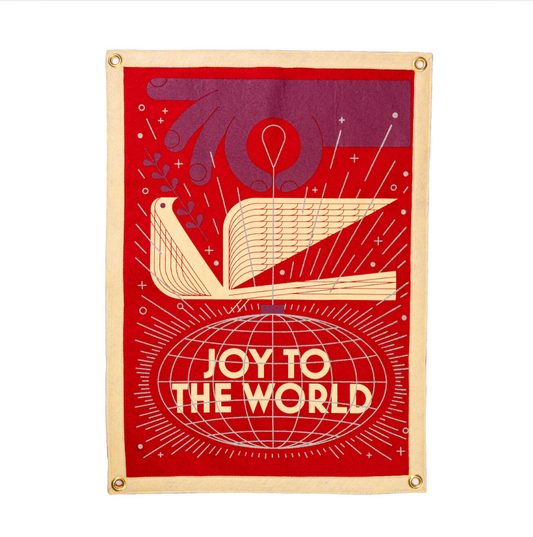 Joy To The World Camp Flag