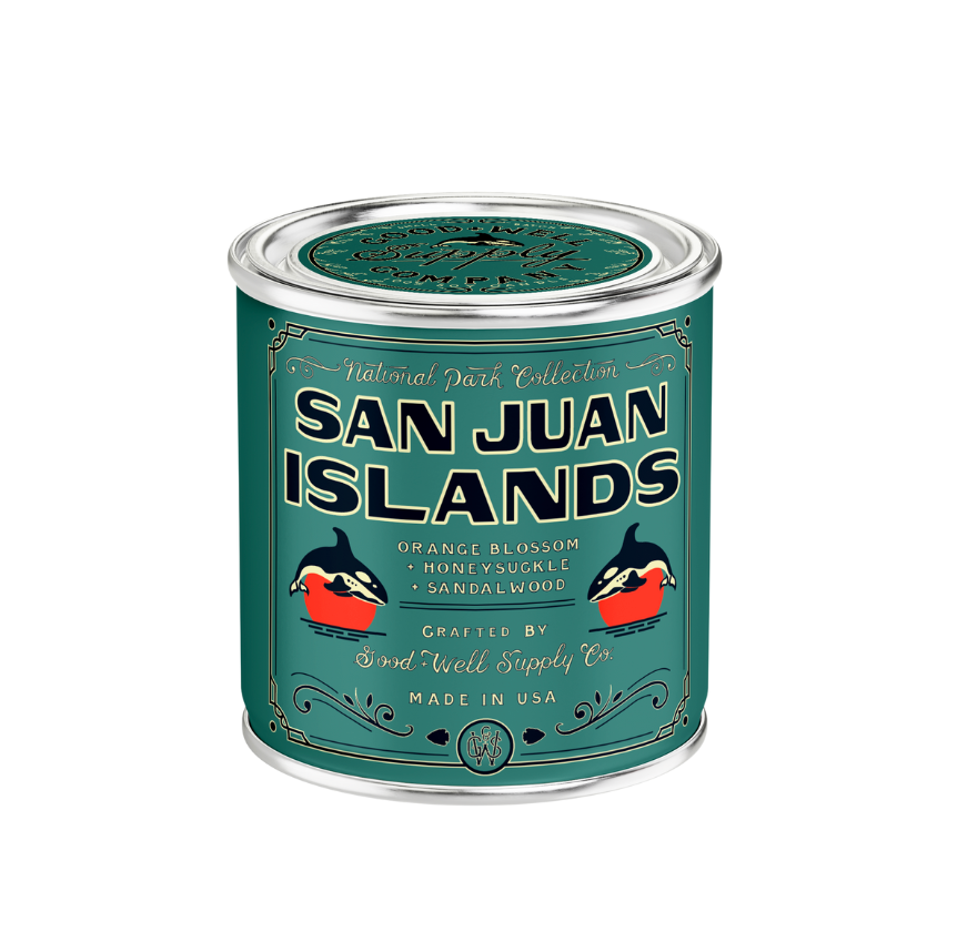 San Juan Islands National Monument Candle