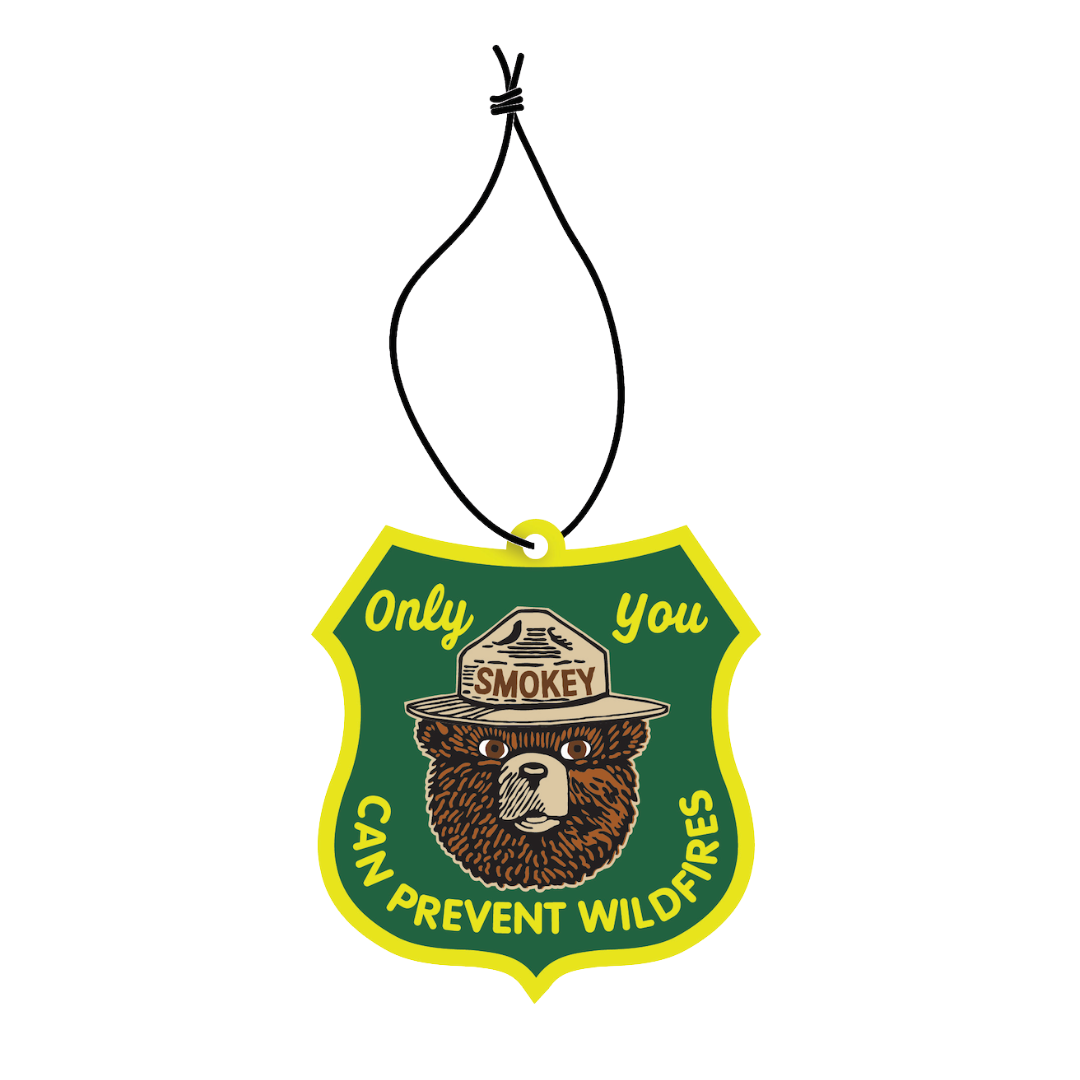 Smokey Bear Air Freshener - Juniper & Cedar