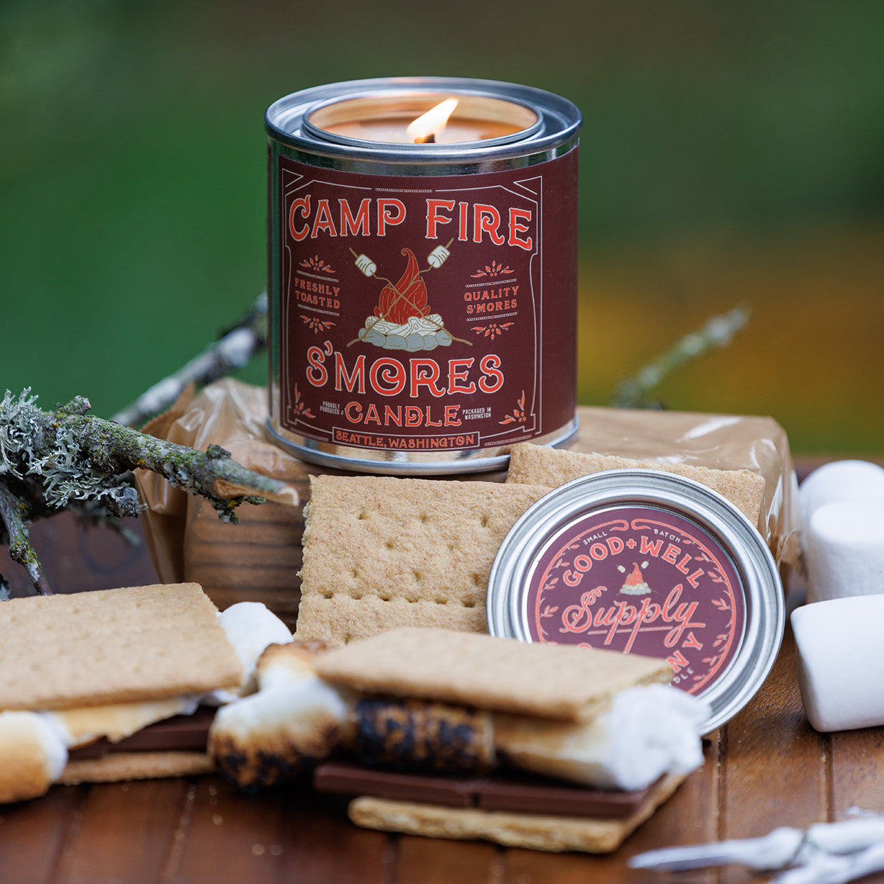 Campfire S'mores Candle