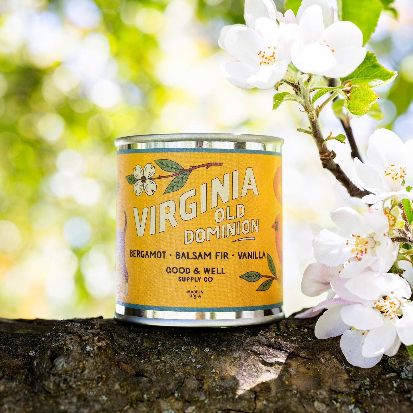 Virginia State Candle
