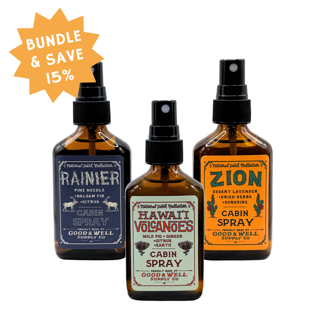 National Park Cabin Spray Bundle – Choose 3