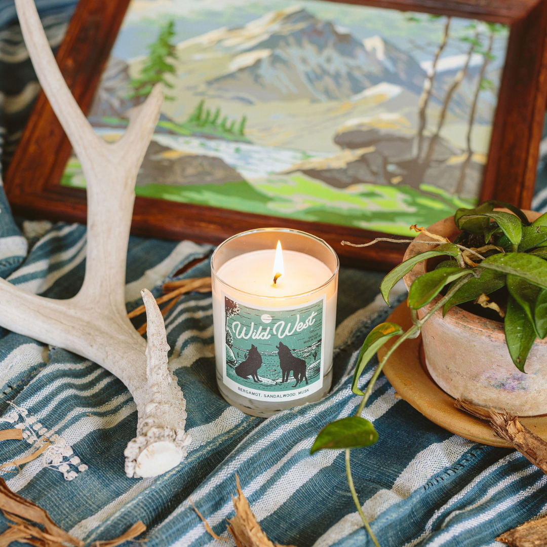 Wild West Candle