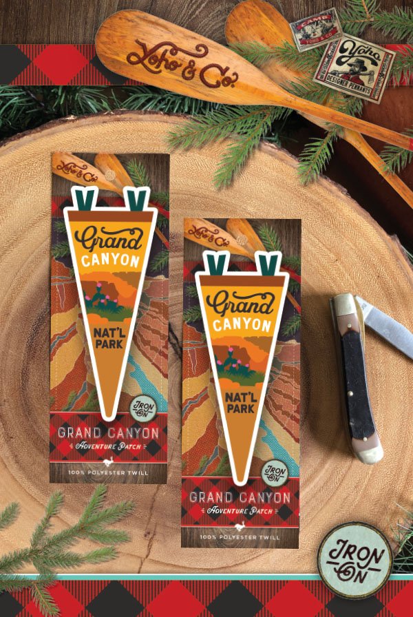 Grand Canyon National Park Mini Pennant Patch