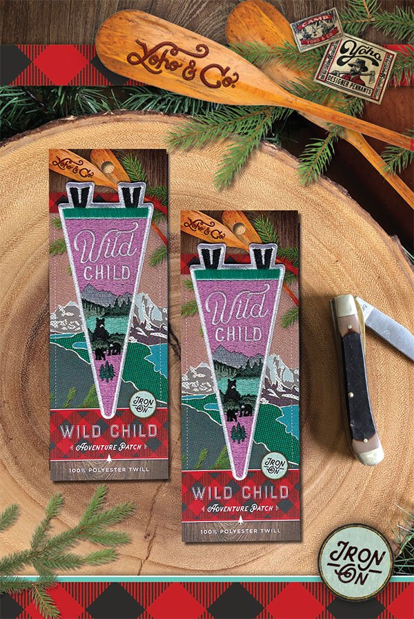 Wild Child Mini Pennant Patch