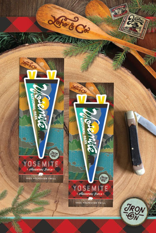 Yosemite National Park Mini Pennant Patch