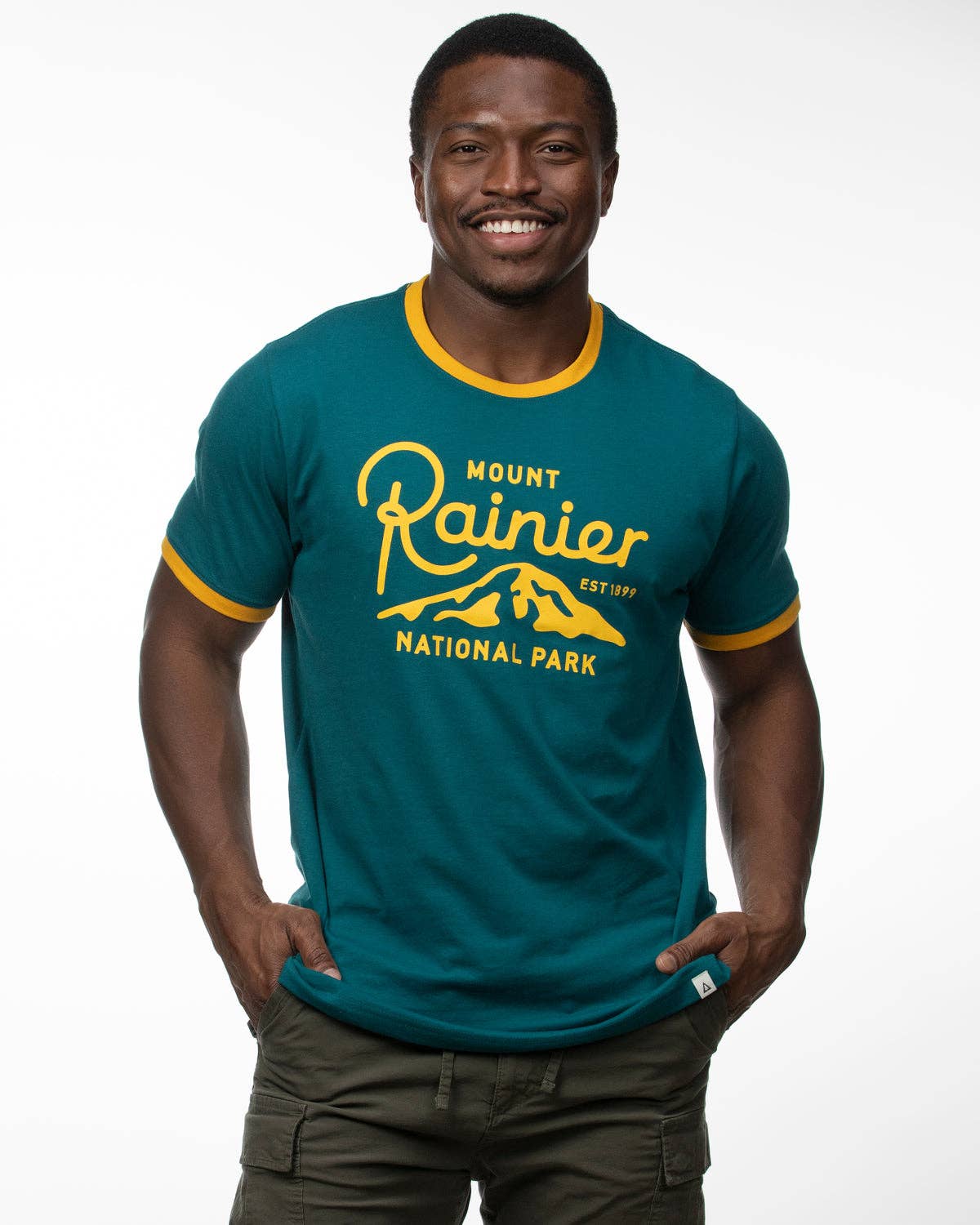 Mount Rainier Ringer Tee