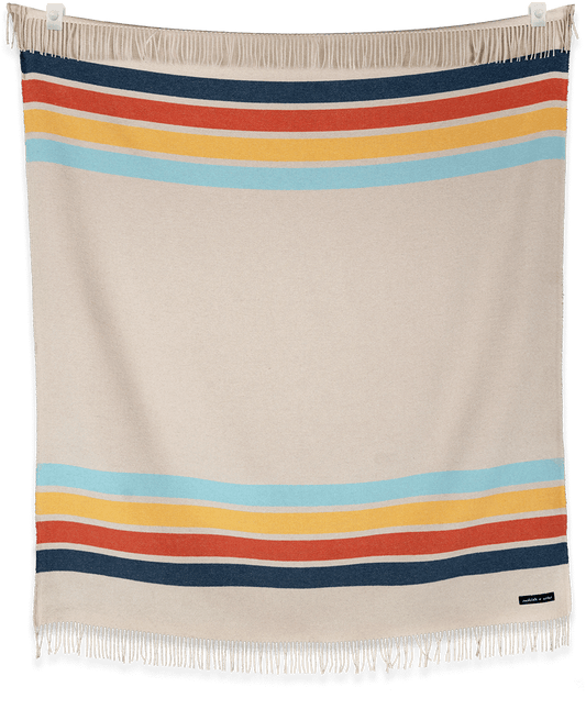 Wool Camping Blanket - Coast