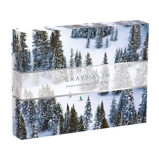 Gray Malin Snow Double-Sided 500 Piece Puzzle