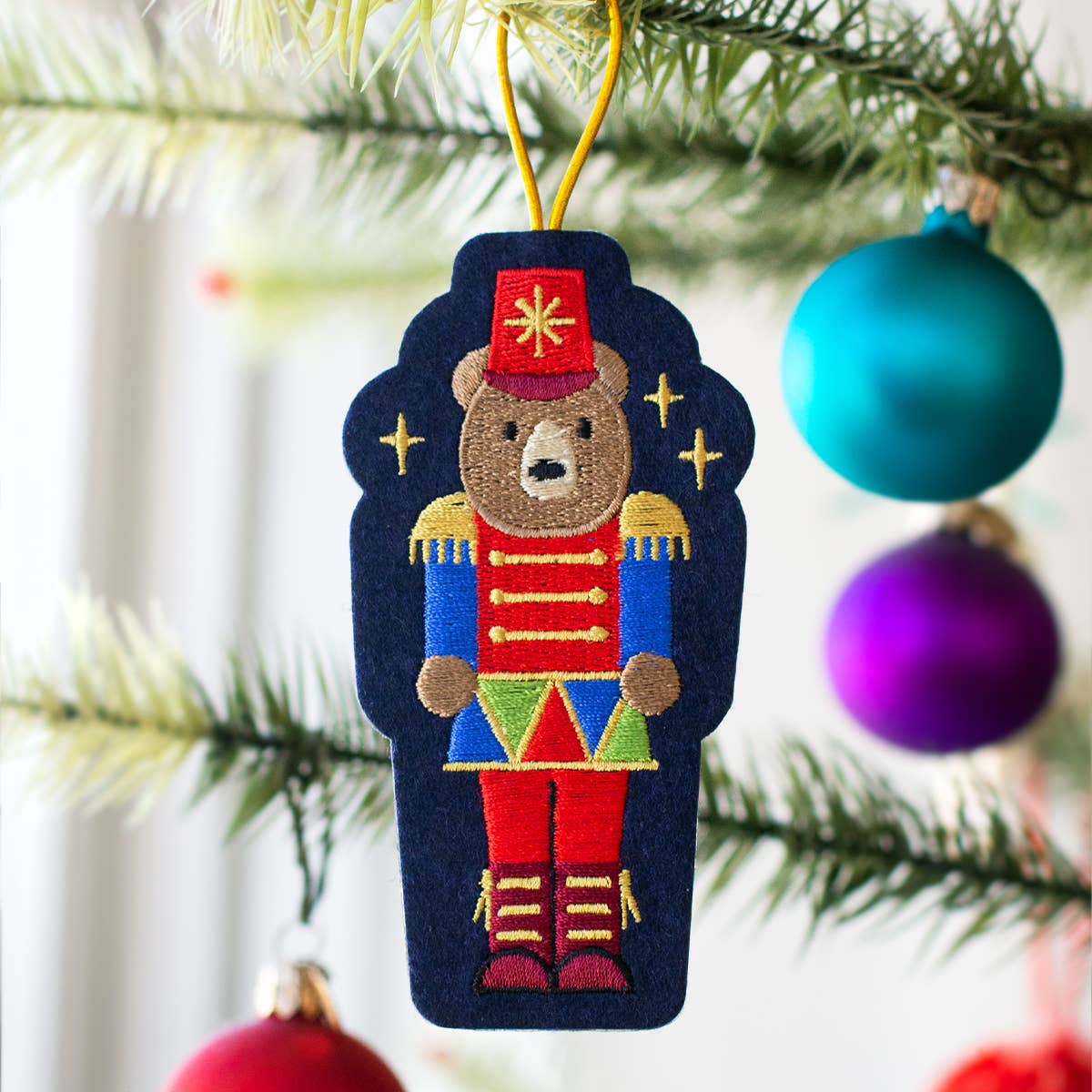 Nutcracker Bear Ornament