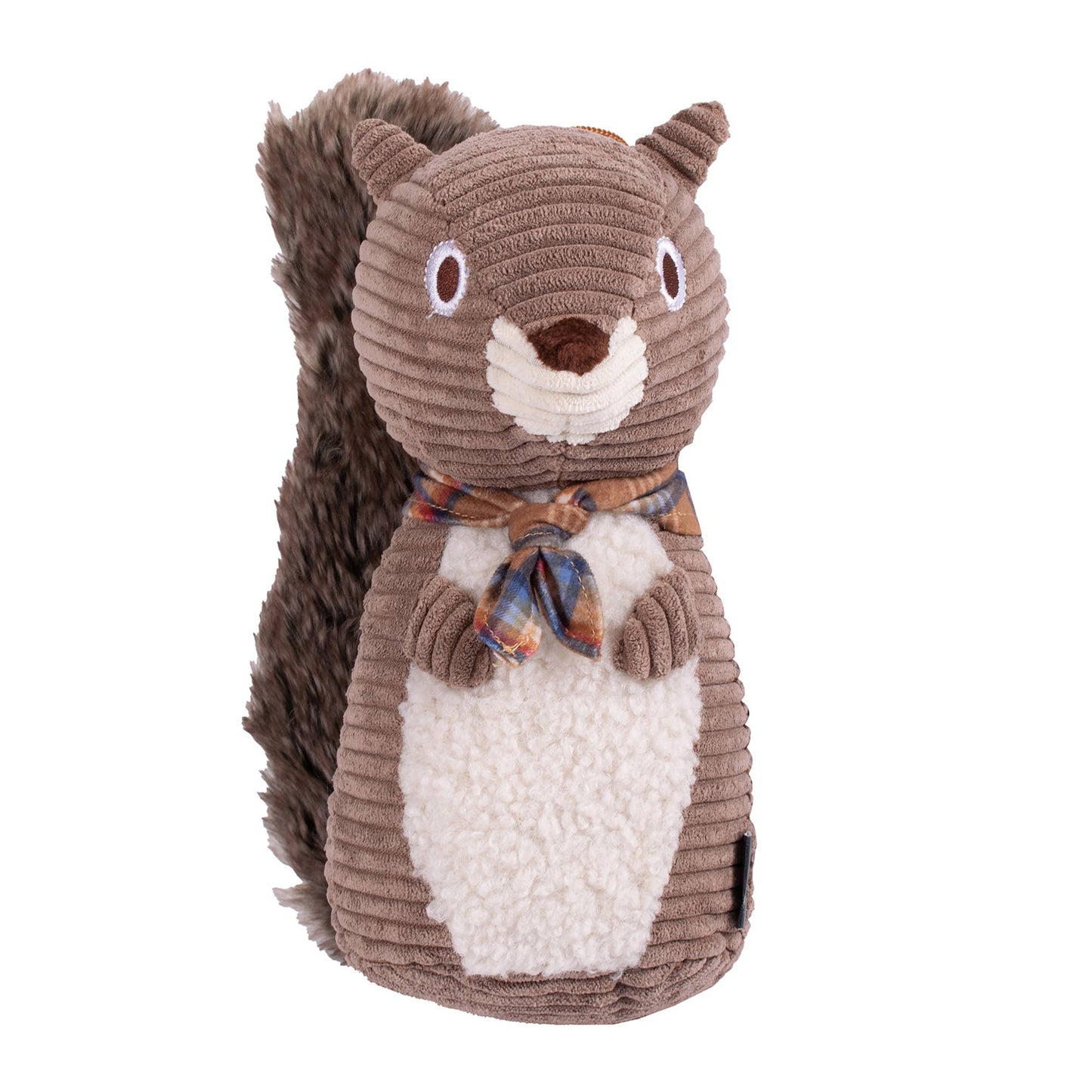 Small Pendleton Plush Squirrel Dog Toy