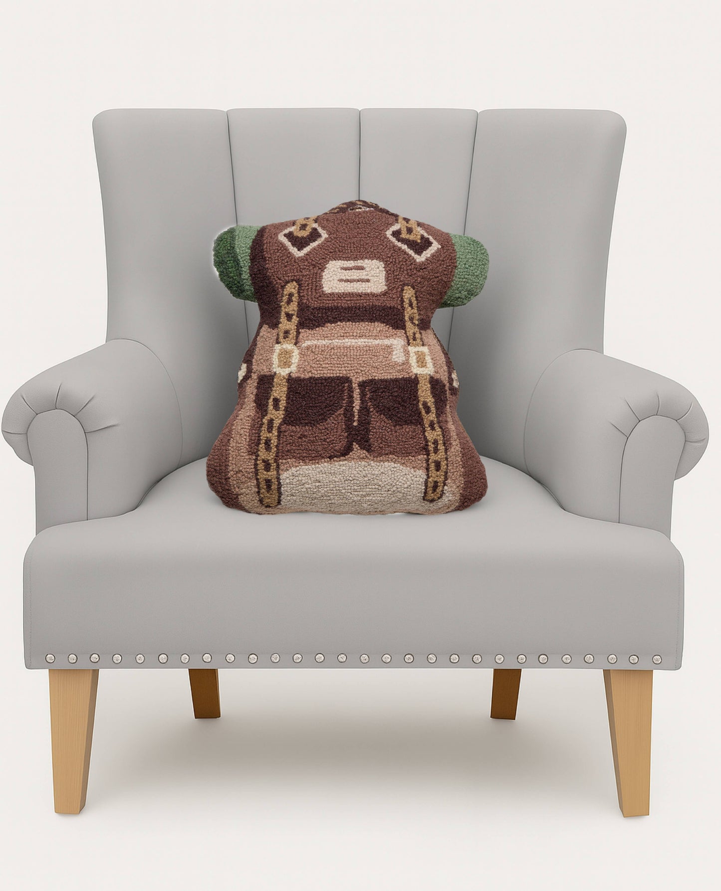 Shaped Trekking Bag Hook Pillow