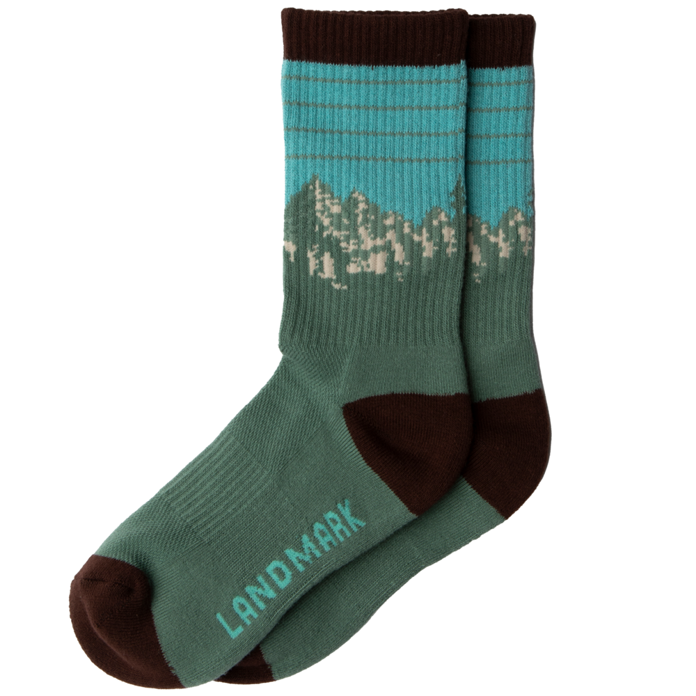Alpine Summit Sock: Evergreen
