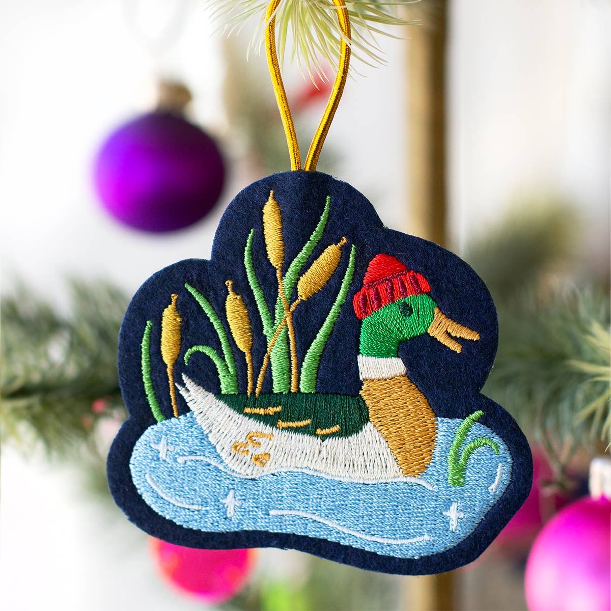 Duck Pond Ornament