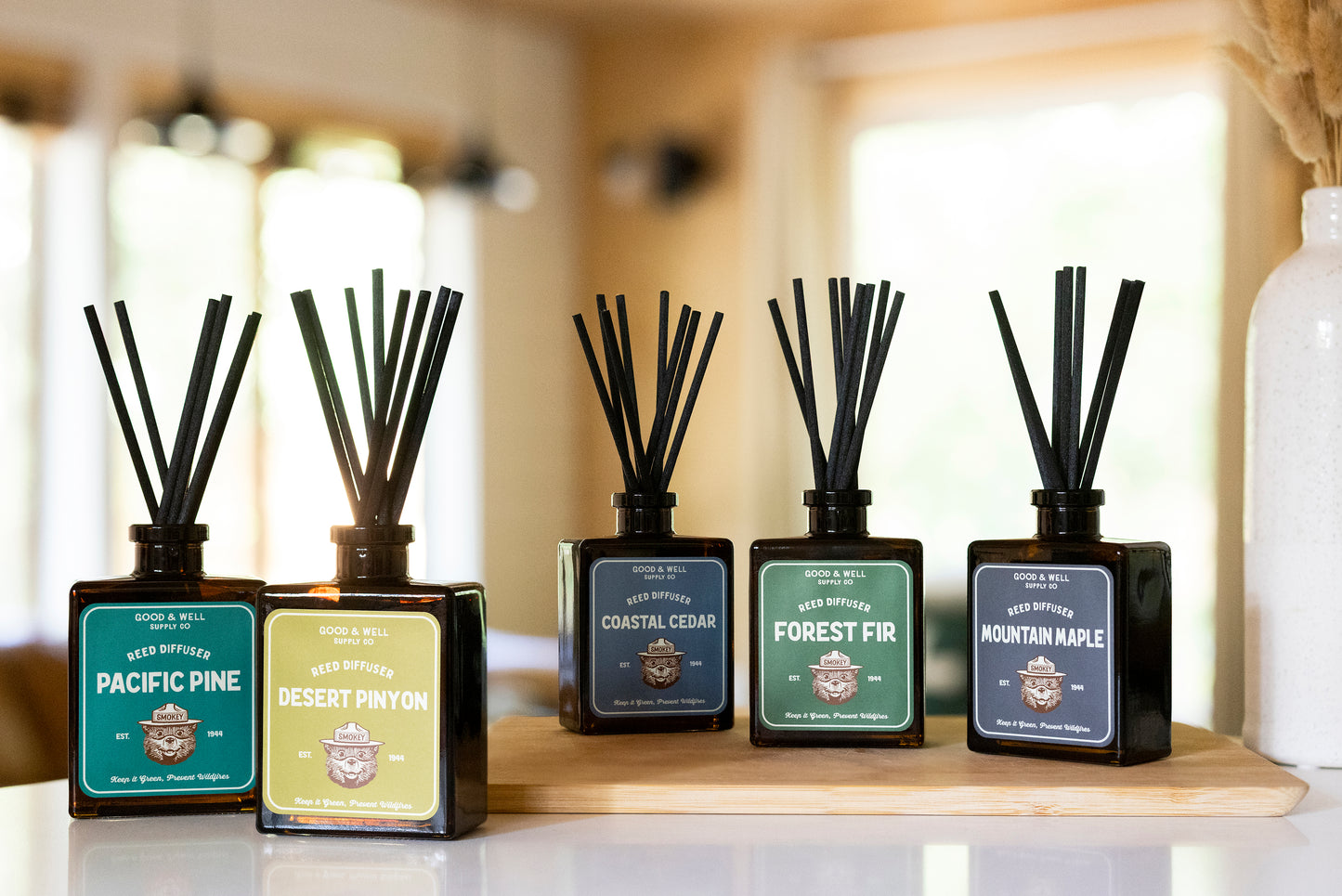 Mountain Maple Smokey Bear Reed Diffuser