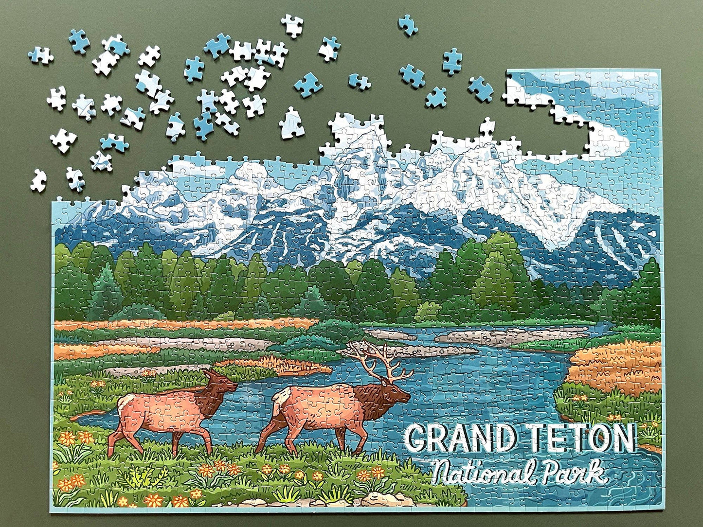 Grand Teton National Park Puzzle