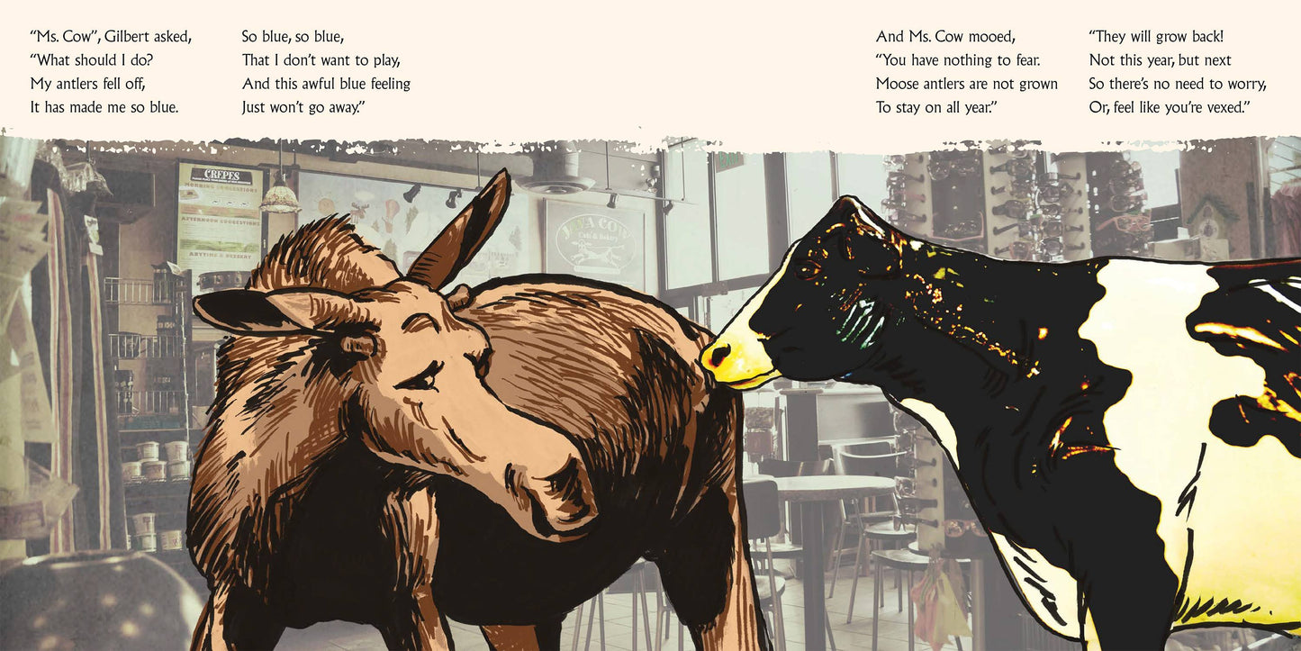 Gilbert the Moose Loses His Antlers by Heidi Shadix-Pieros