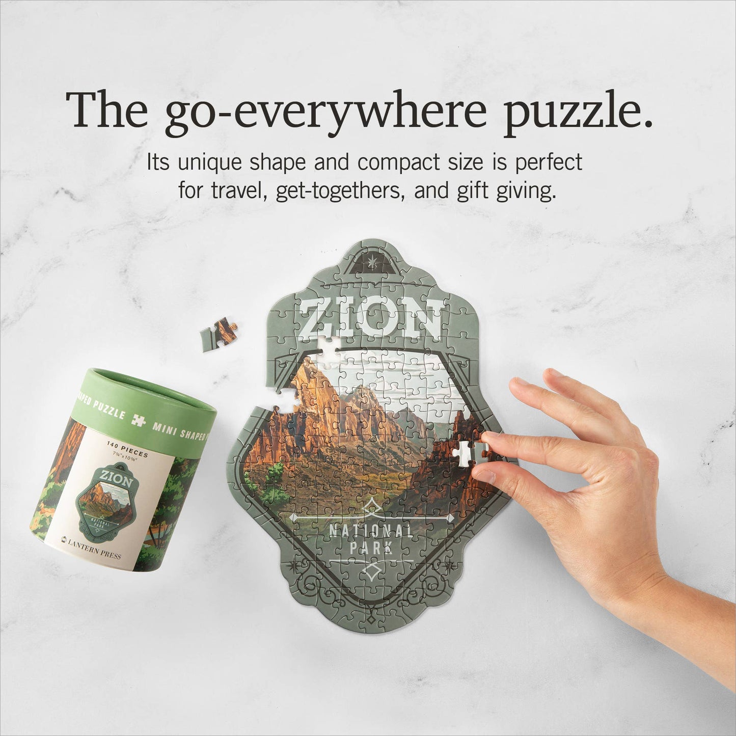 Zion National Parks Mini Puzzle