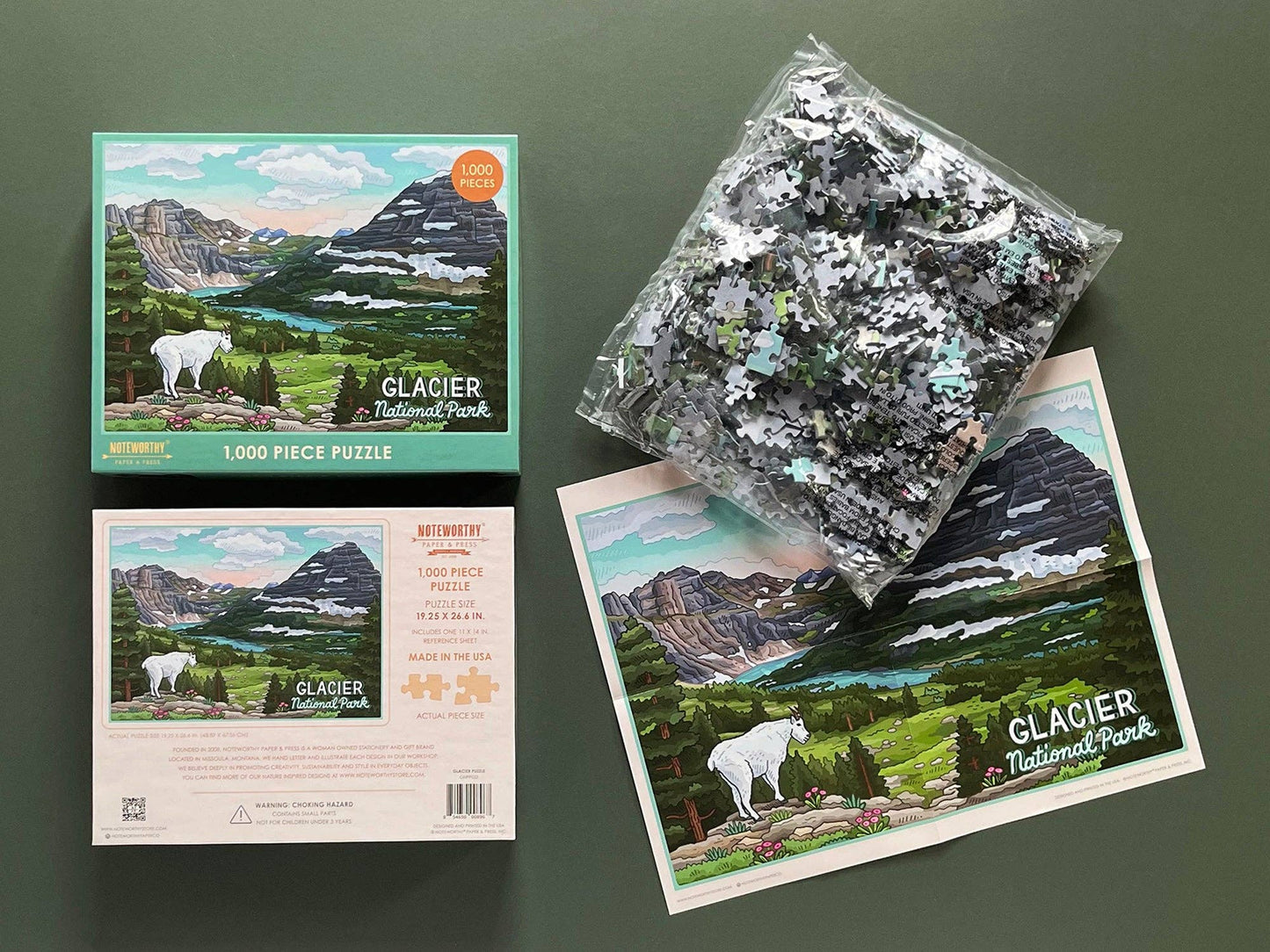 Glacier National Park Puzzle