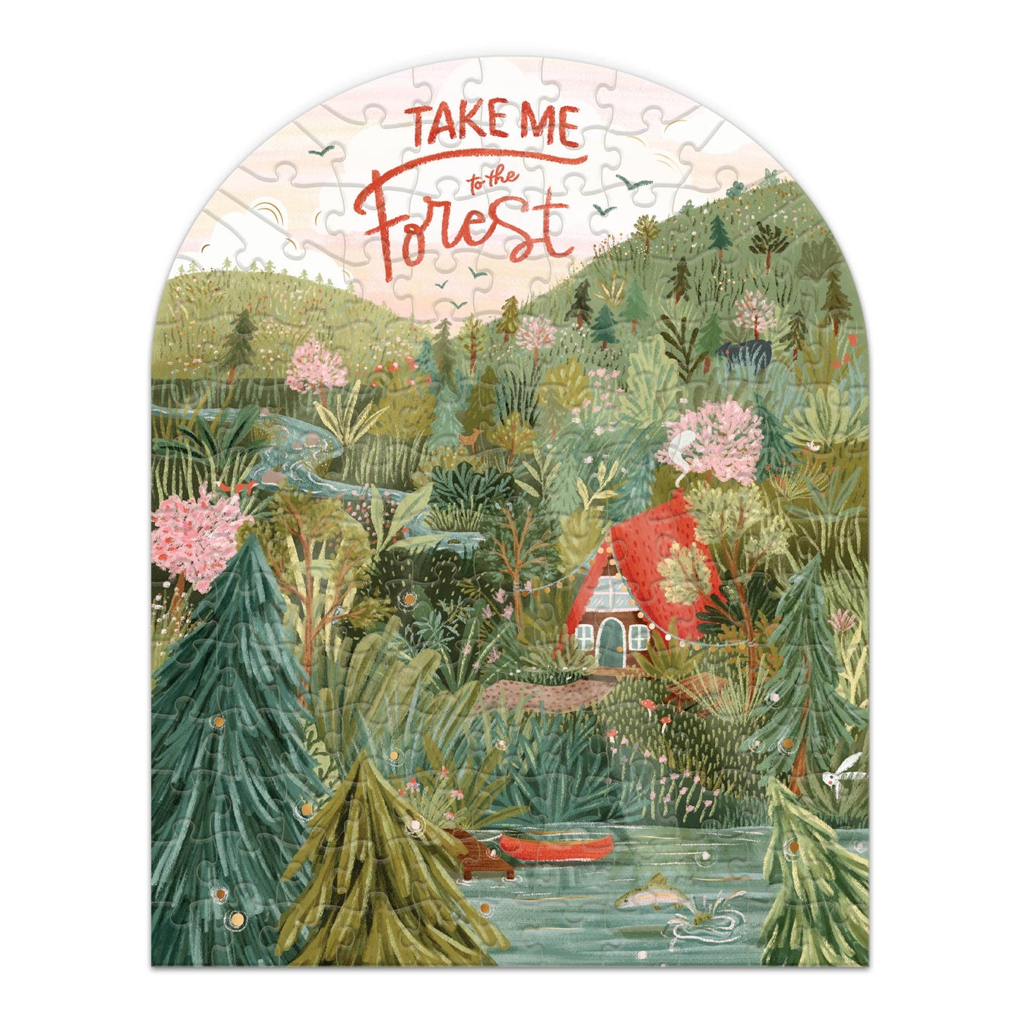 Take Me to the Forest Mini Jigsaw Puzzle