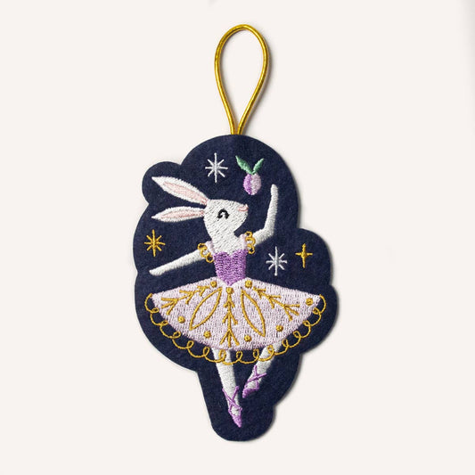 Sugar Plum Rabbit Ornament