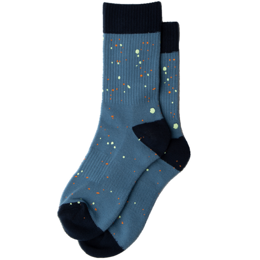 Aurora Sock - Elemental Blue