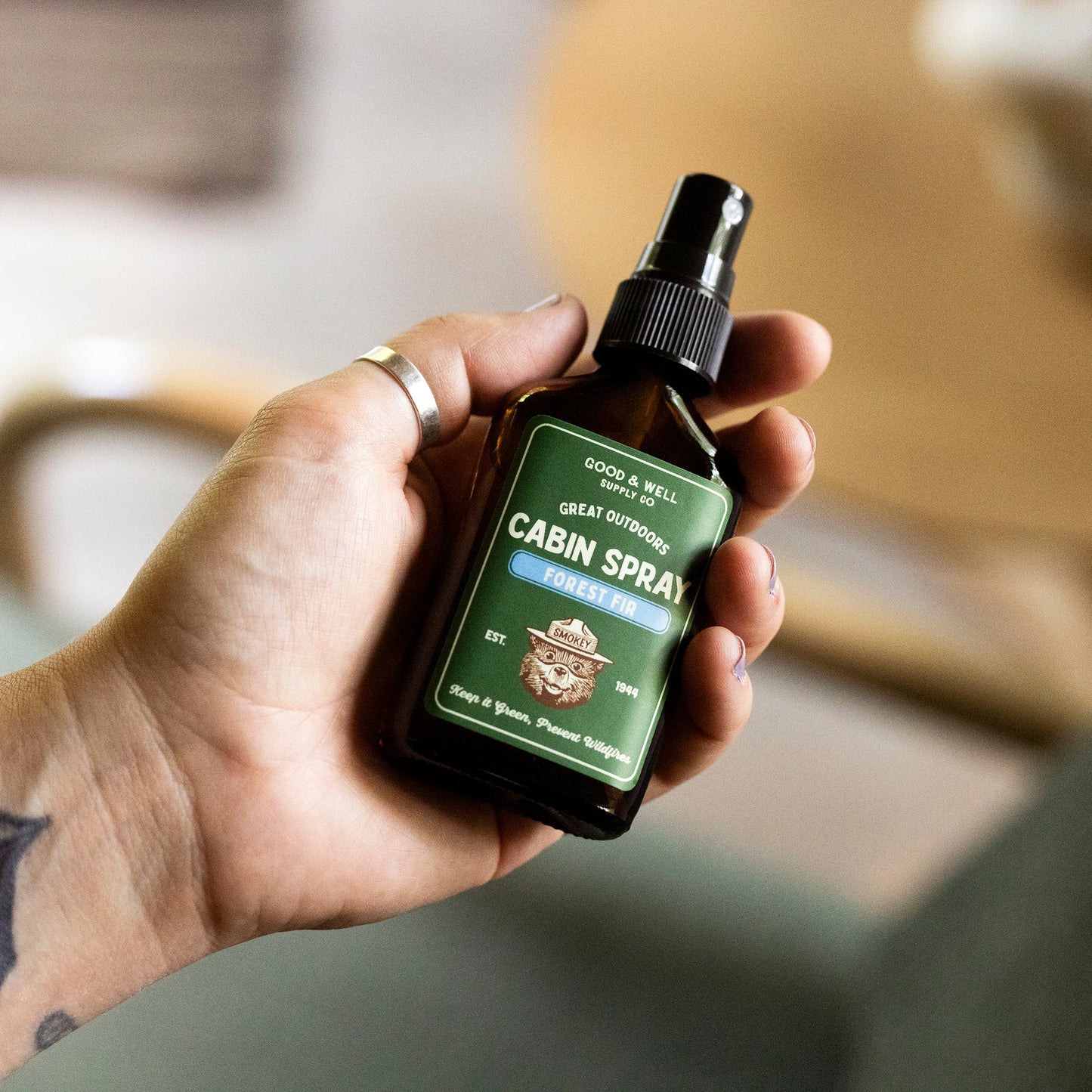 Forest Fir Smokey Bear Cabin Spray