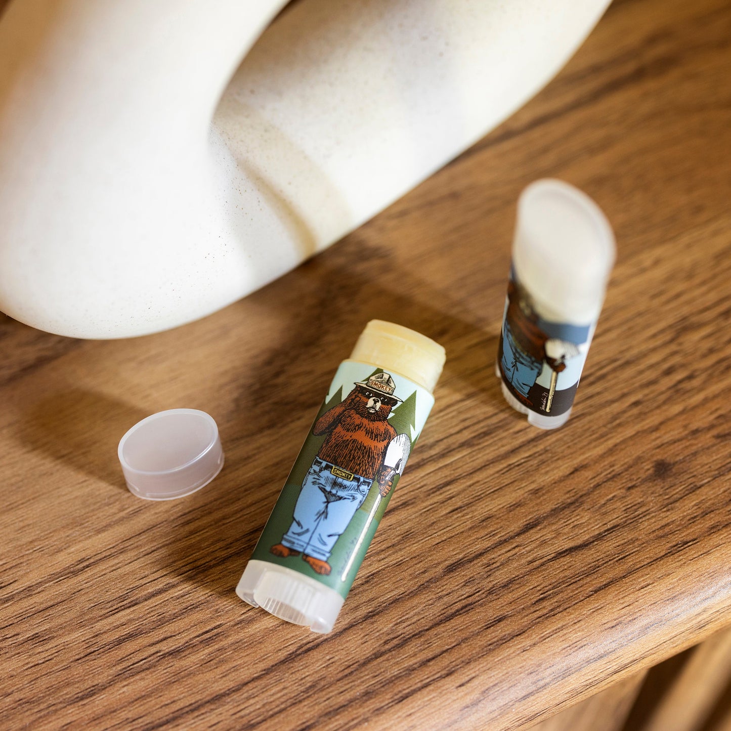 Peppermint Smokey Bear Lip Balm