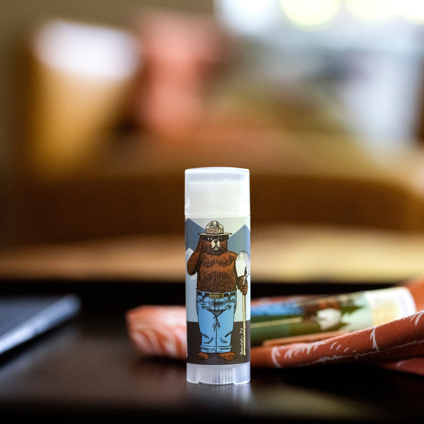 Peppermint Smokey Bear Lip Balm