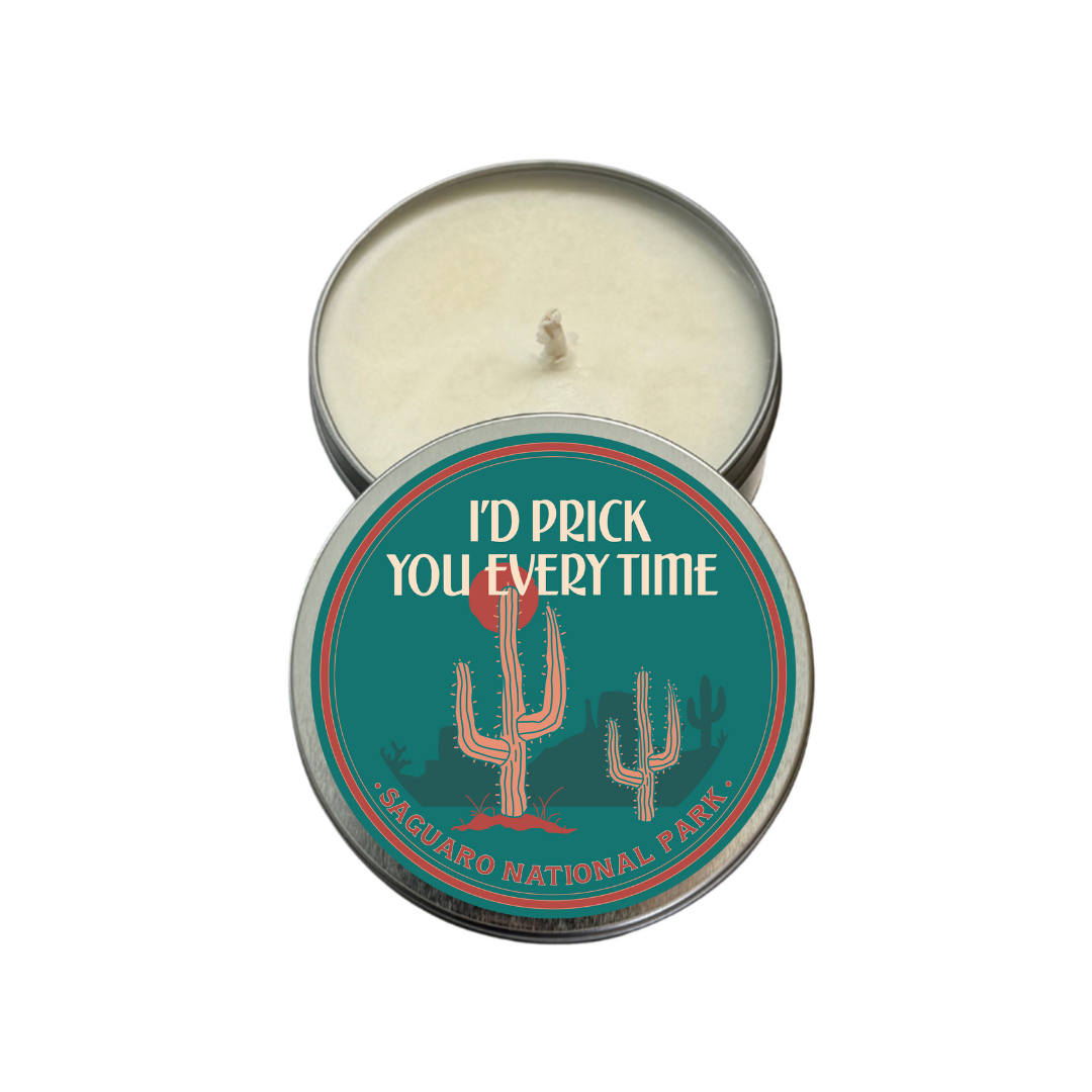 Saguaro Cheeky Travel Candle