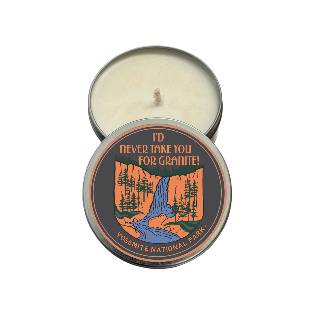 Yosemite Cheeky Travel Candle