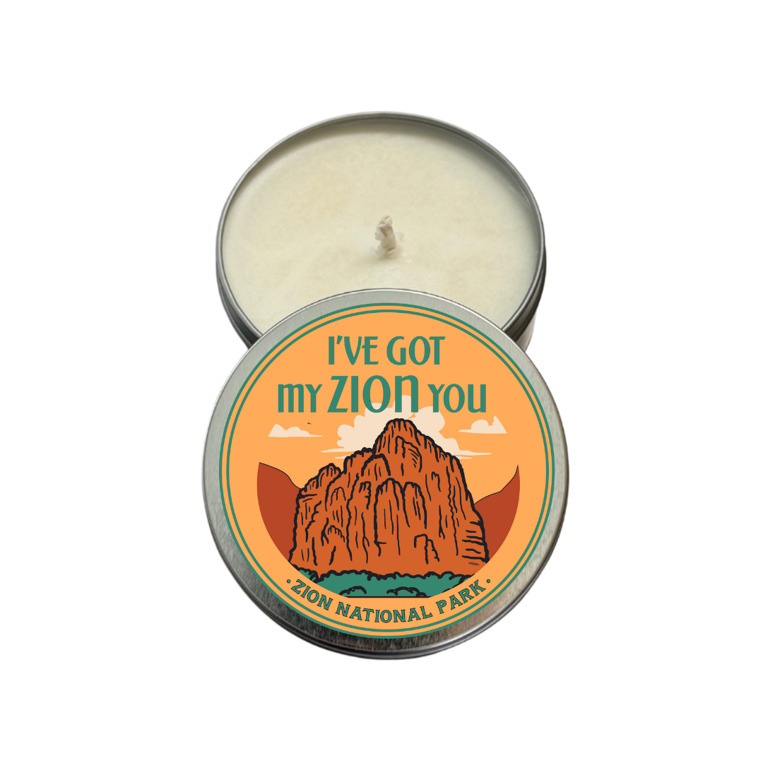 Zion Cheeky Travel Candle