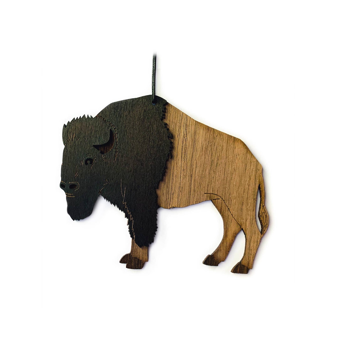 Buffalo Ornament, single