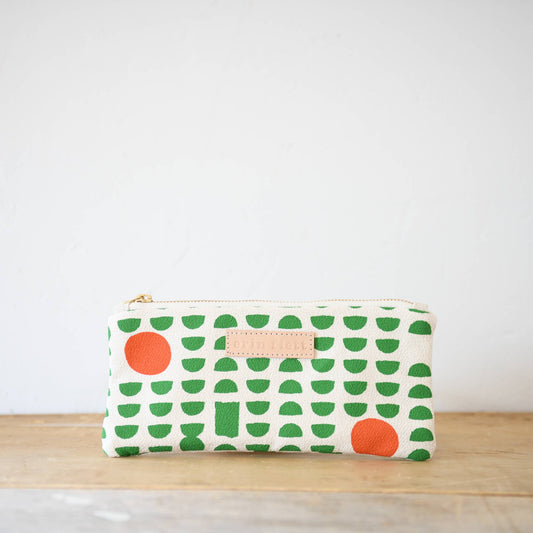 Green Phases Pencil Zip Pouch